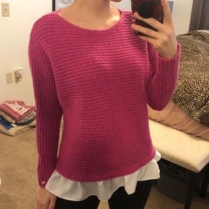 Tommy Hilfiger | pink sweater | small
